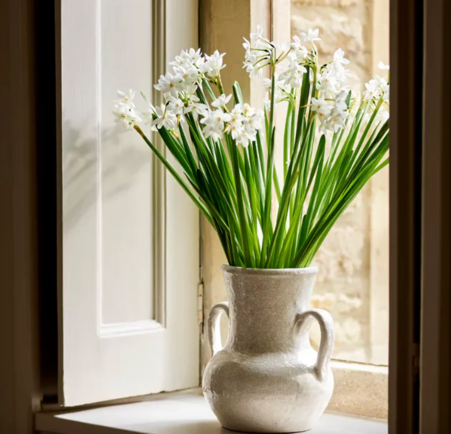 Crackle Glaze Ceramic Urn